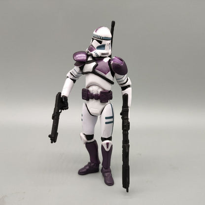 Lote de 3 Bonecos Soltos Star Wars Elite Force 501st 442nd Shadow Utapau Gree Shock Battalion Trooper 3.75" Coleção