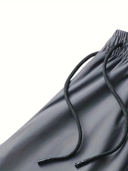 Calça Jogger Masculina De Secagem Rápida, Respirável, Com Cordão Na Cintura, Elegante E Elástica, Para Fitness