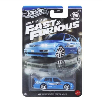 Coleção de Carrinhos Hot Wheels Velozes e Furiosos Die-Cast Escala 1/64 - Honda S2000 Lancer Evolution VII Nissan S15 Brinquedo Veicular