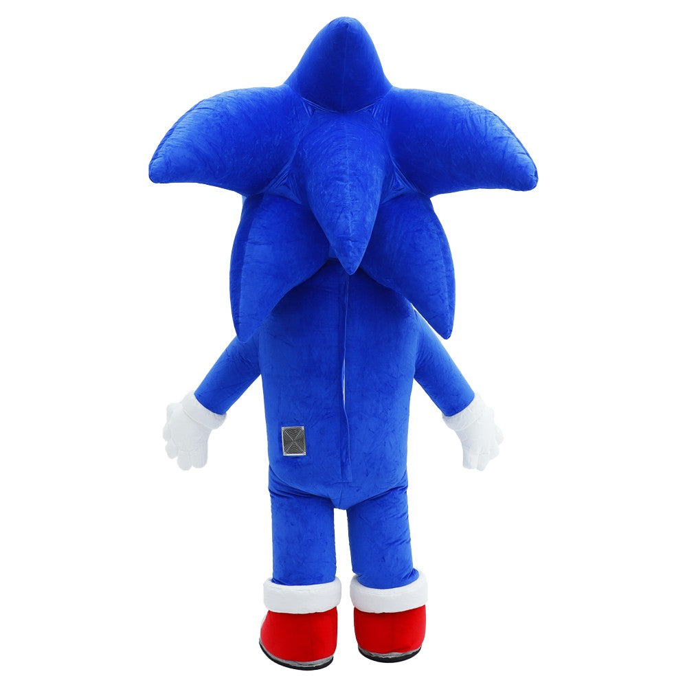 Inflatable Cartoon Hedgehog Costume Mascot Parade Adult Character Cosplay Animal Birthday Halloween Party Event Plush Set