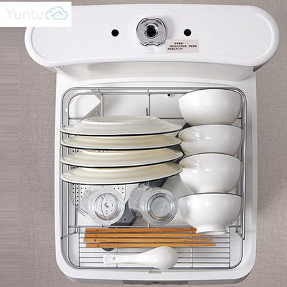 See-through Dishwasher Countertop Home Portable Smart Industrial Automatic Desktop High Temperature Modern Glass