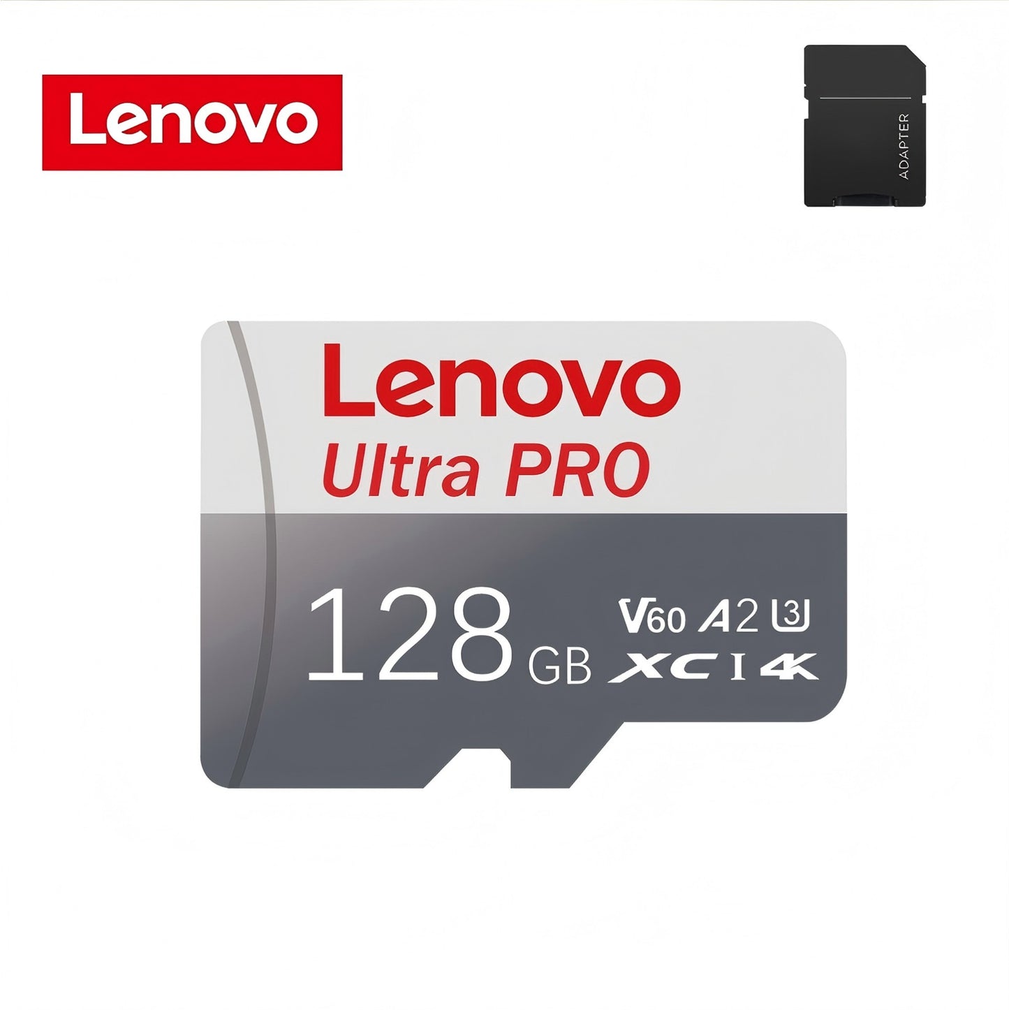 Cartão de Memória Micro SD de Alta Velocidade Lenovo 2TB 1TB 512GB 256GB ATÉ 100MB/s U3 128GB Cartão TF para Adaptador de Leitor de Cartão USB Micro sd