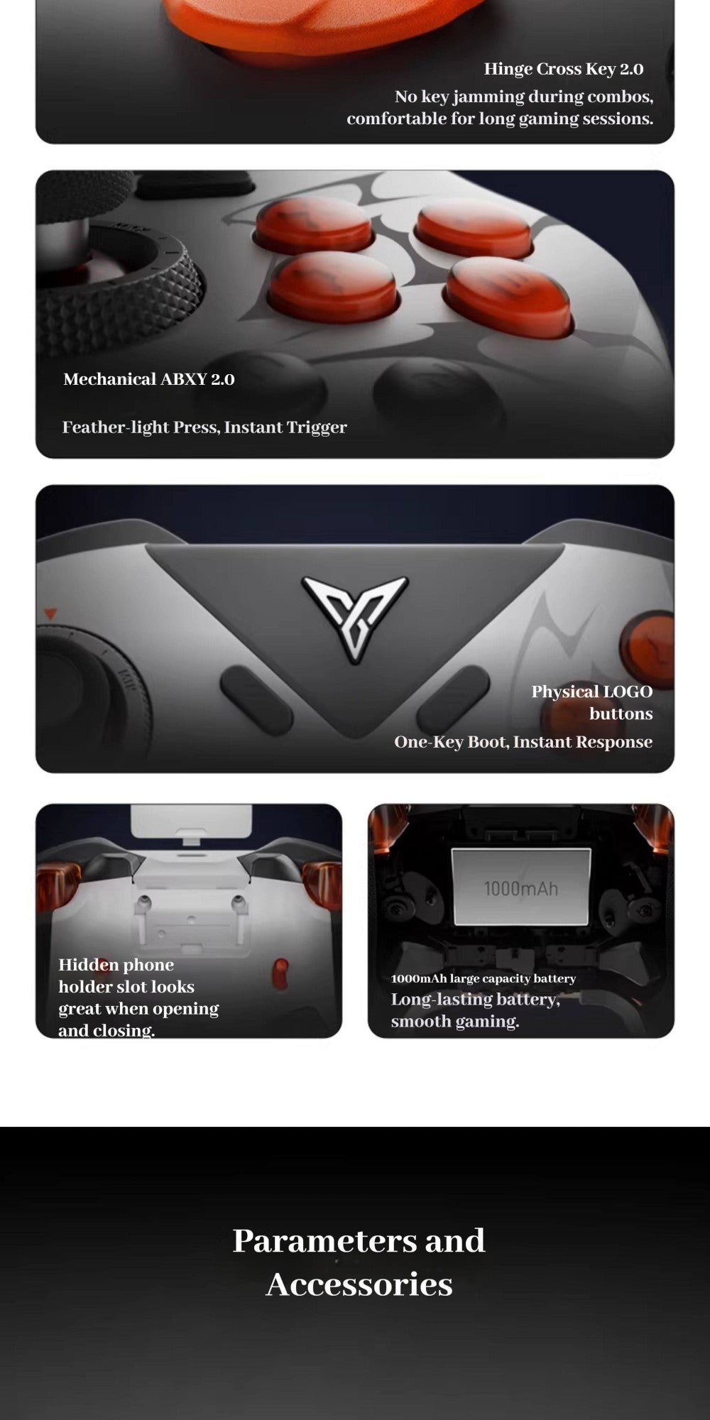Flydigi Vader5 Pro Gamepad Switch Wireless Pc Mobile Version Game Controller Bluetooth Steam Controller For PC Gamer Gifts