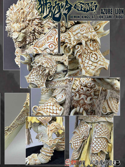 Fury Toys 1/12 Azure Lion Demon King Boneco de Ação Versão Dourada Versão Clássica Brinquedos de Modelo Colecionáveis Figuras de Enfeite de Mesa Presente