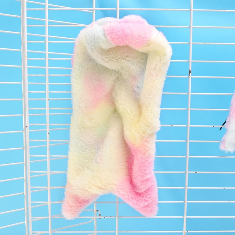 Rede de Pelúcia Macia para Pássaros, Rede de Inverno à Prova de Vento para Papagaios, Rede Quente para Pássaros, Toca, Ninho, Tenda, Cama, Xale de Periquito, Gaiola Hangi X6O1