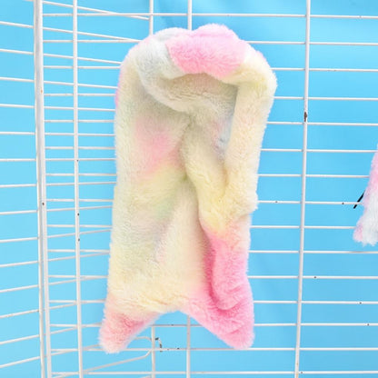 Rede de Pelúcia Macia para Pássaros, Rede de Inverno à Prova de Vento para Papagaios, Rede Quente para Pássaros, Toca, Ninho, Tenda, Cama, Xale de Periquito, Gaiola Hangi X6O1