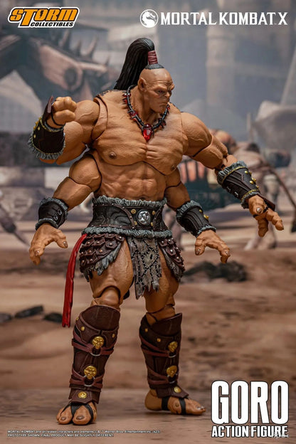 ?MT?Original Storm Collectibles Mortal Kombat GORO Action Figure Model Toys