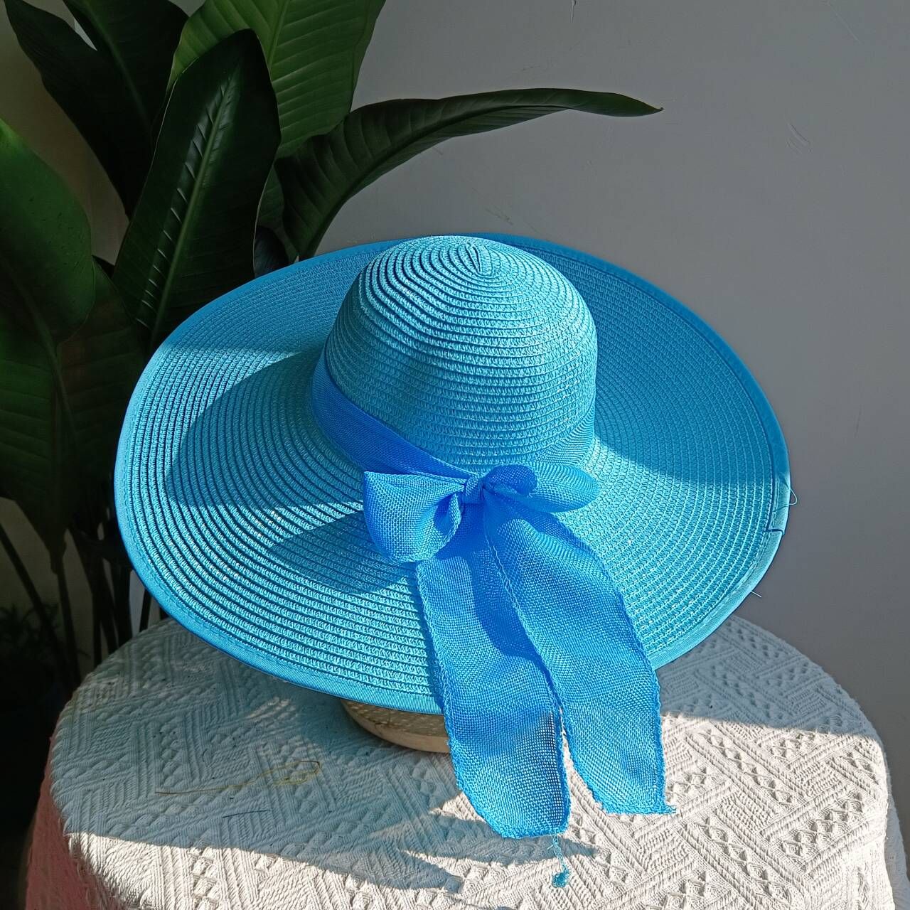 Chapéu de Palha Dobrável de Praia Proteção UV Chapéu de Sol Aba Larga para Viagem ao Ar Livre Férias Chapéu de Praia Dobrável chapéu de sol para mulher