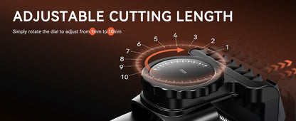 MAXGROOM 3 in 1 Men Bidirectional Body Hair Trimmer Electric Shaver IPX6 Waterproof Double-edged Razor Whole Body Hair Trimmer