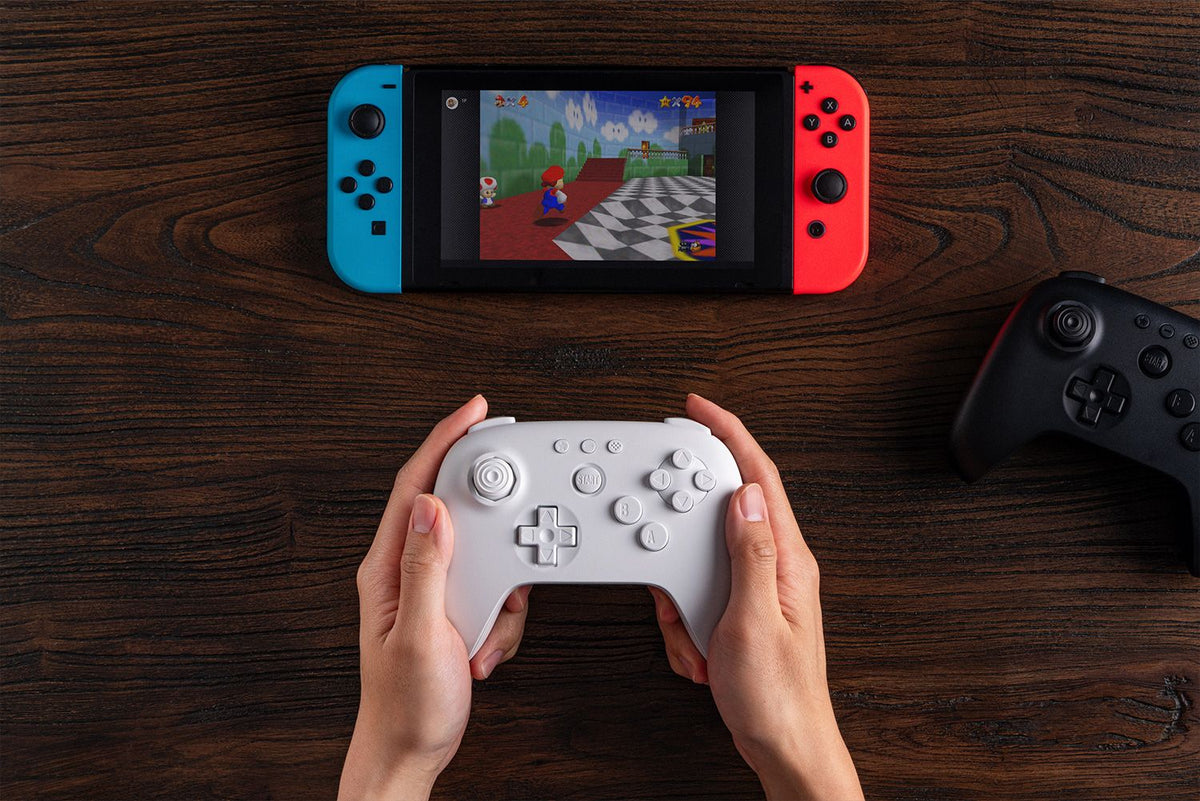 8BitDo N64 Bluetooth Controller for Analogue 3D, Nintendo Switch, Switch 2, Gaming Joystick Gamepad for Windows and Android