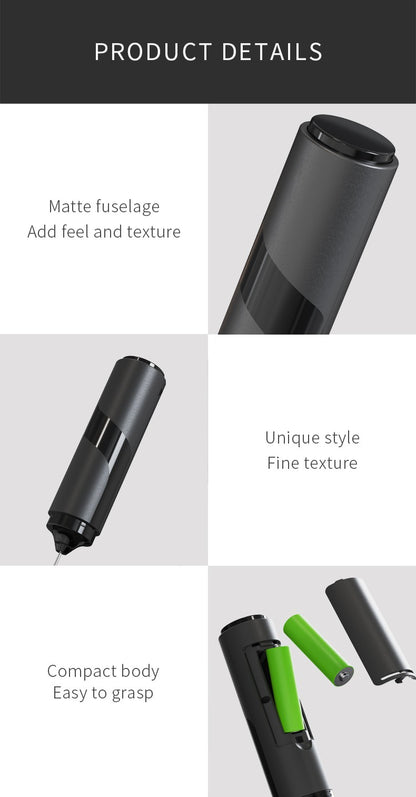 Kitchen Powerful Stirrer Milk Frother Handheld Foam Maker for Lattes Whisk Drink Mixer Coffee Electric Rechargable Egg Beater