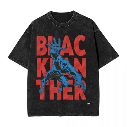 Men's Frgrt T Shirt Black Panther 100% Cotton Clothing Humorous Short Sleeve Crew Neck Tee Shirt 6XL T-Shirts