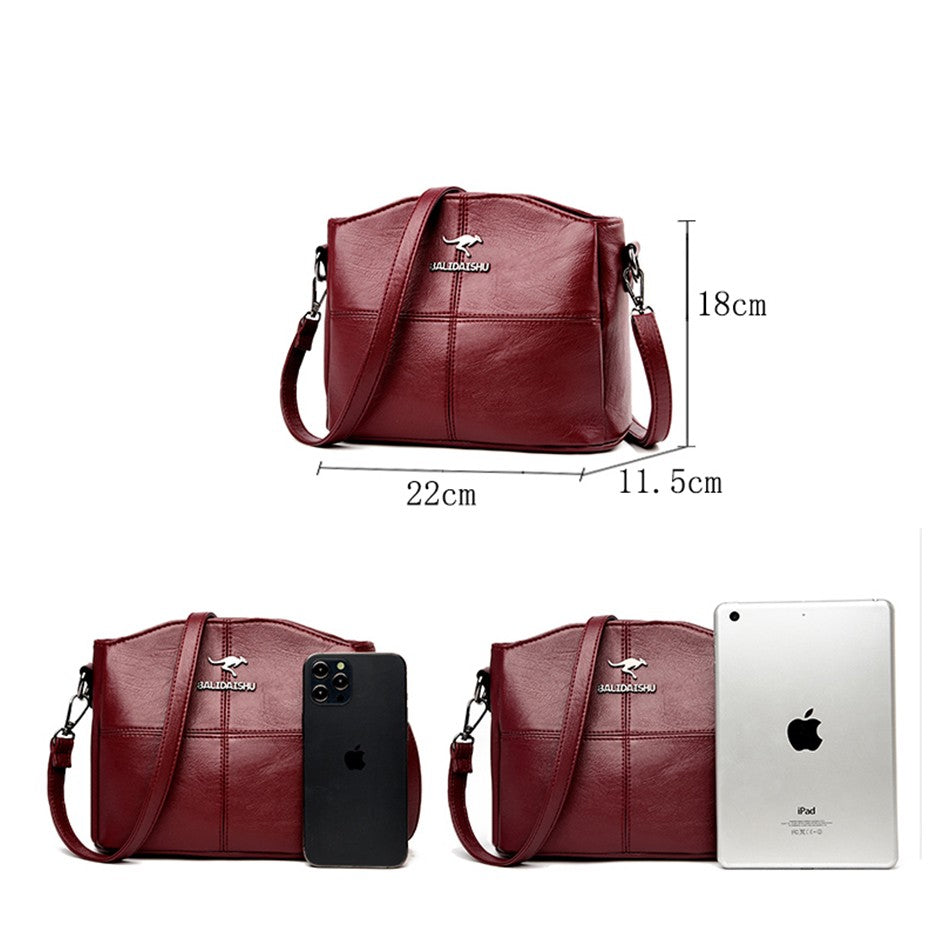 High Quality Leather Shoulder Bags for Women Small Cossbody Bag Women Bags Luxury Designer Female Purses and Handbags Sac A Main