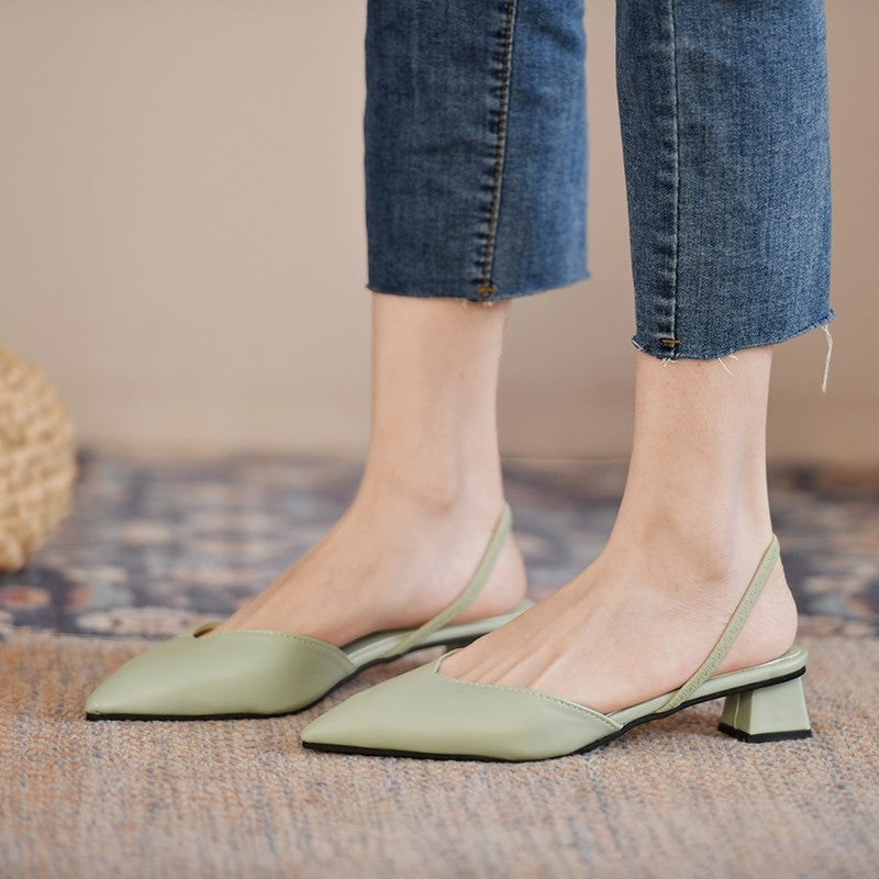 Women Flats Pointed Toe Lady Flat Heel Shoes Slip on Loafers Office Lady Elegant Shoes Soft Sole Comfortable Big Size 42