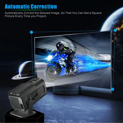 Salange HY320 MINI Projetor Android 11.0 LED Beamer Home Cinema 300ANSI 720P WIFI Smart TV HD 1080P 4K Filme
