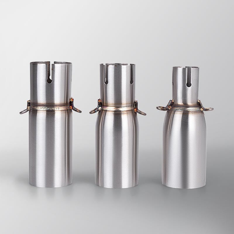 28 32 38 45mm Adapter 51mm Exhaust Section Non-Destructive Install Motorcycle Exhaust Pipe Modification Exhaust Middle Section