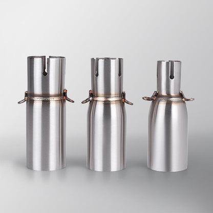28 32 38 45mm Adapter 51mm Exhaust Section Non-Destructive Install Motorcycle Exhaust Pipe Modification Exhaust Middle Section