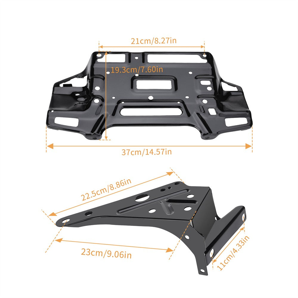Suporte de Rádio para Carenagem Interna Esquerda Direita Suporte de Montagem de Carenagem Interna para Harley Touring Street Glide Electra Glide FLHX FLHT 2014-2023
