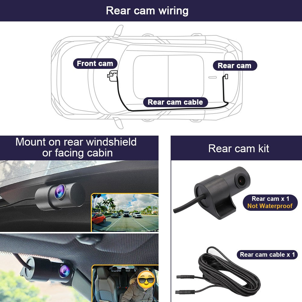Fitcamx Câmera Veicular 4K para Land Rover Range Rover Sport/Vogue/HSE (L494 L460 L461 L405 L322 L320) 2010-2025, DVR Automotivo Estilo OEM