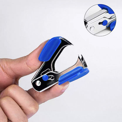 1PC Professional Staple Remover, Mini Portable Carrying Lock, Suitable for School, Office and Home (Random Color)