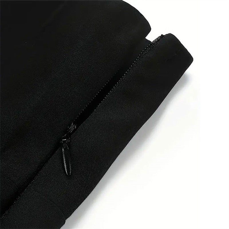 Halloween Mall Goth Skirt Women Harajuku Y2k E-girl High Waist Bandage Black Mini Skirt Dark Gothic Punk Club Wear Streetwear