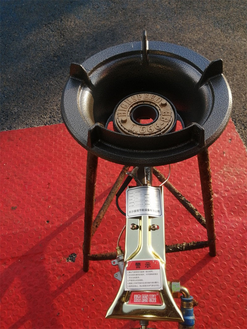 Commercial Restaurant Energy Saving Gas Stove Automatic Flameout Protection Device Gas Range Liquefied Gas Stove Single Cooktop