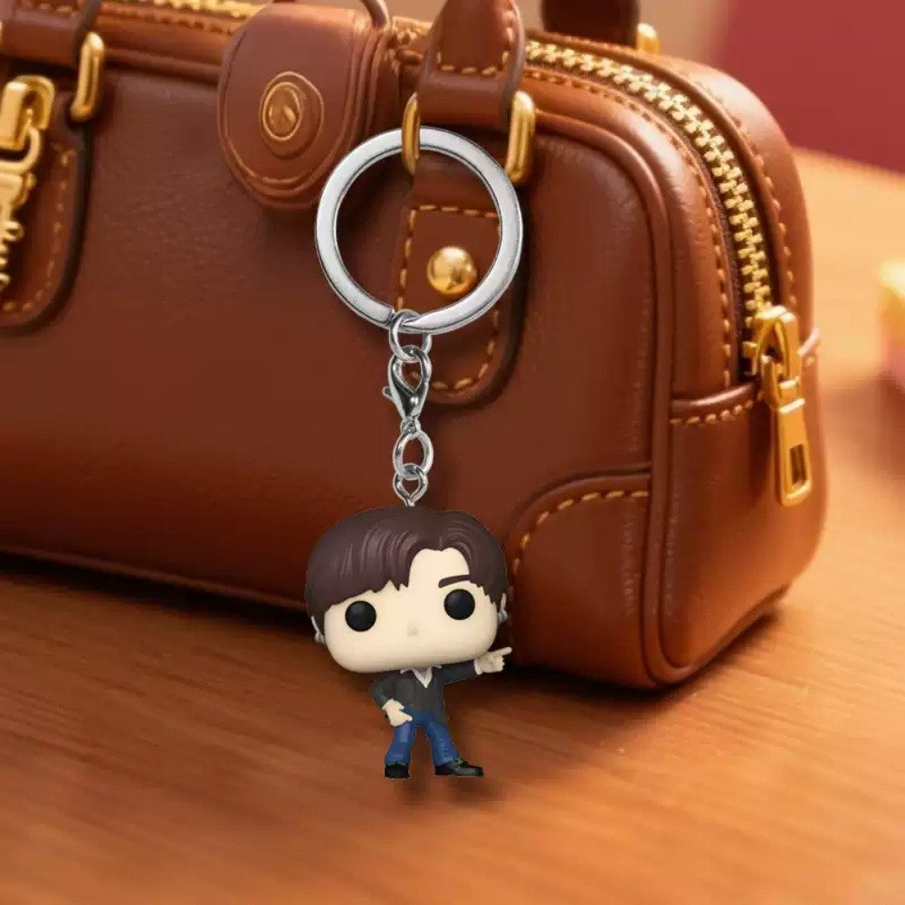 BTS Bangtan Boys Boneco Jung Kook Jimin V Jin Funko Pop Boneco de Vinil Figura de Mesa de Boneca na Moda Brinquedos de Modelo Colecionáveis Presente de Fã
