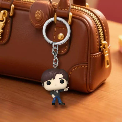 BTS Bangtan Boys Boneco Jung Kook Jimin V Jin Funko Pop Boneco de Vinil Figura de Mesa de Boneca na Moda Brinquedos de Modelo Colecionáveis Presente de Fã