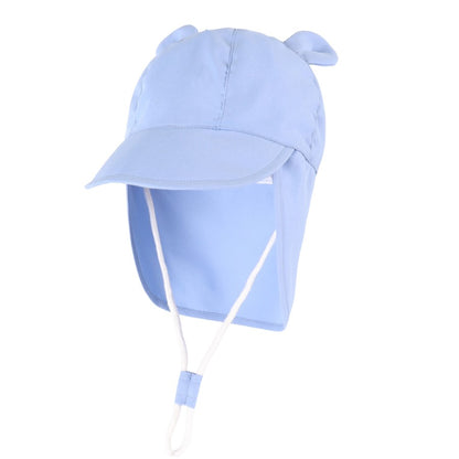 Chapéus de Sol Ajustáveis para Bebês com Proteção de Nuca - Chapéu Infantil Perfeito para Natação e Brincadeiras para Meninas e Meninos