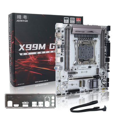 Computador Gamer ARGB X99 LGA 2011-3 Placa-Mãe XEON Intel E5 2620 2666 2670 2678 V3 V4 suporte para Memória DDR4 RECC NON-ECC NVME