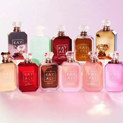 Perfume Feminino KAYALI 100ml Longa Duração Floral Frutado Fresco Aroma Natural Revigorante com 14 Fragrâncias Luxuosas Exclusivas