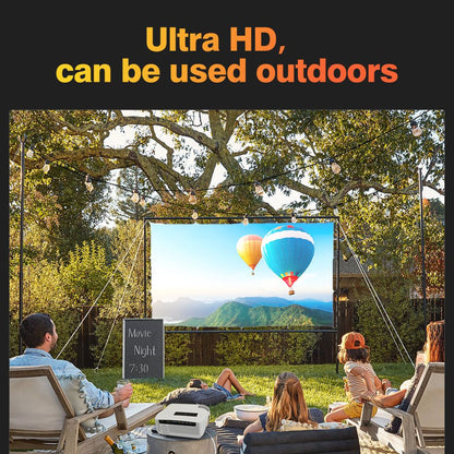 full hd 4K projector for home theater auto focus 3500ANSI 1080p native smart bluetooth 2.4+5G wifi daylight android projector