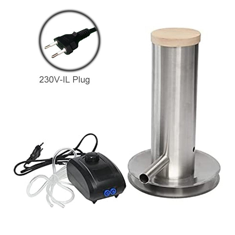 Gerador de Fumaça Fria para Churrasqueira Elétrica a Pellet Acessório para Personalizar seu Perfil de Fumaça