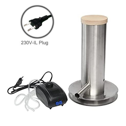 Gerador de Fumaça Fria para Churrasqueira Elétrica a Pellet Acessório para Personalizar seu Perfil de Fumaça