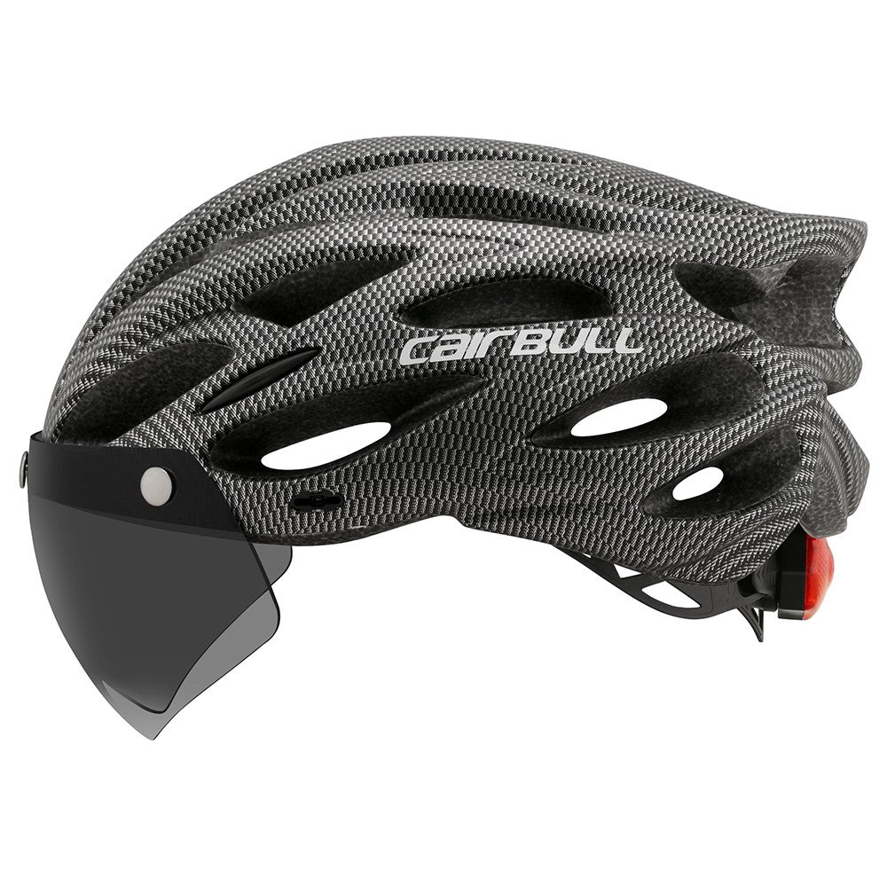 Cairbull Capacetes de Ciclismo MTB Mountain Road Capacete de Bicicleta de Corrida Leve Respirável Led Segurança Capacete de Bicicleta 54-62cm Casco