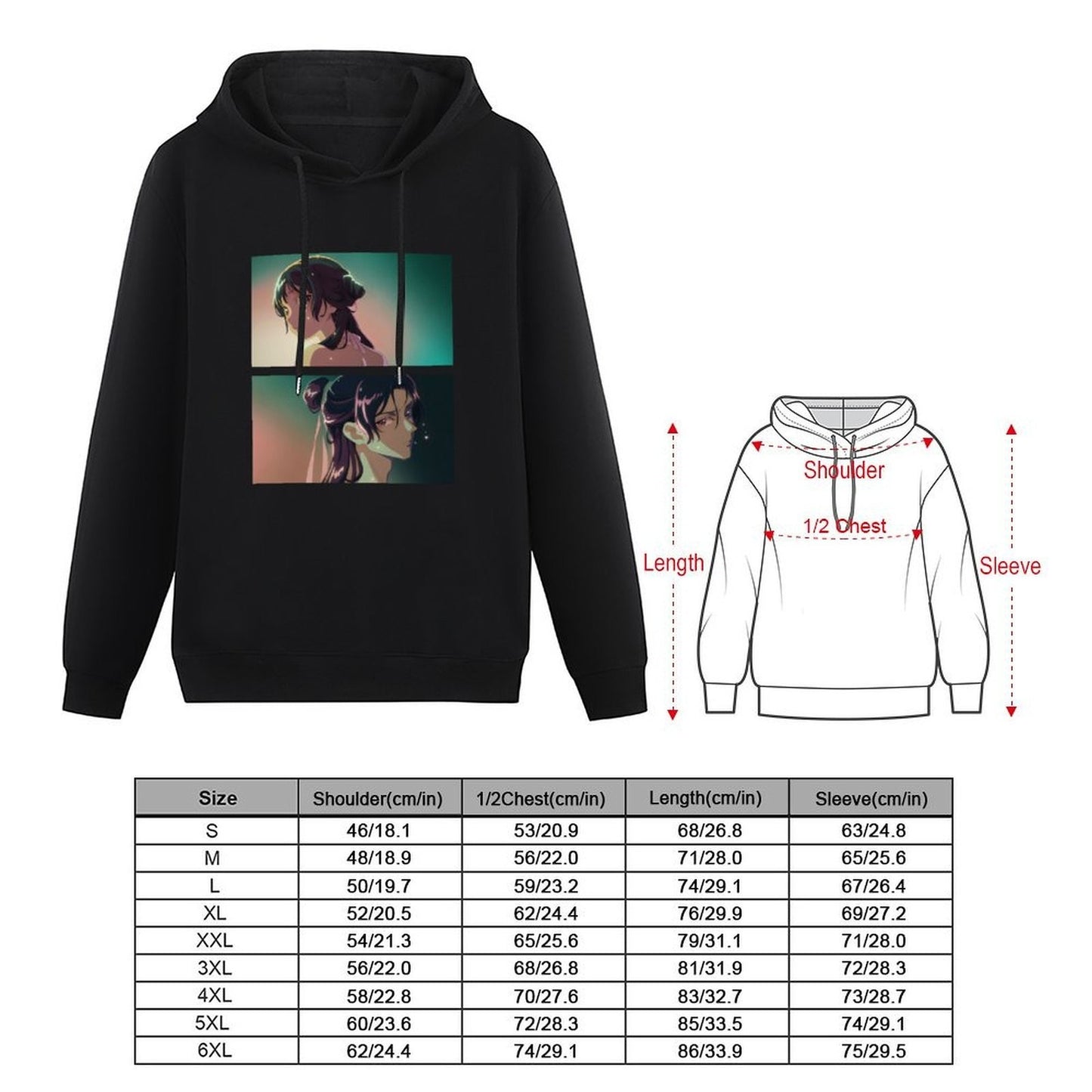 Maomao & Jinshi Hoodie men's clothing korean style clothes men's sweat-shirt set autumn clothes new in hoodies & sweatshirts