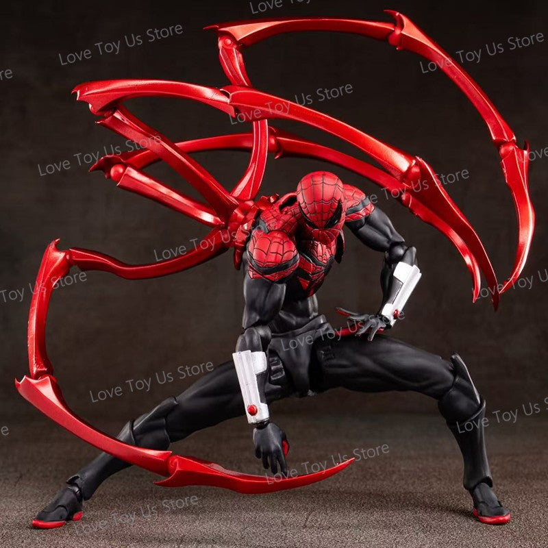Original Mess Toys Superior Spider Man Doctor Octopus Peter Parker Messtoys Spiderman Vizinho Anime Boneco de Ação Presentes Brinquedos