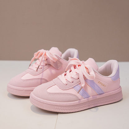 Children Tennis Shoes 2025 New Simple Kids Sneakers for Girls Patchwork Non-slip Boys Causal School Running Sneakers Non-slip