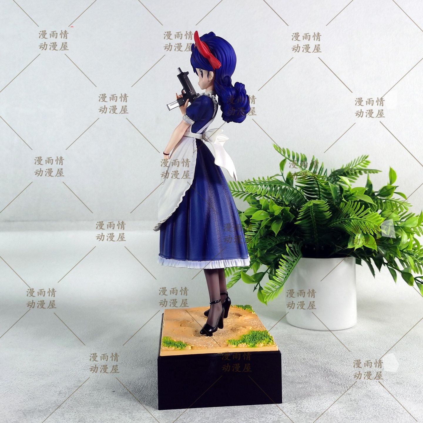 New Cartoon Model Dragon Ball Hand Jt Childhood Lan Qi Two-Dimensional Beautiful Girl Tide Play Statue Collection Gift