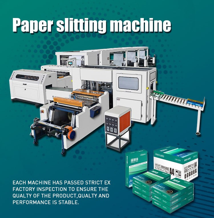1100Automatic A4 paper cutting machine A3 A4 A5 size paper cutter and packaging machine