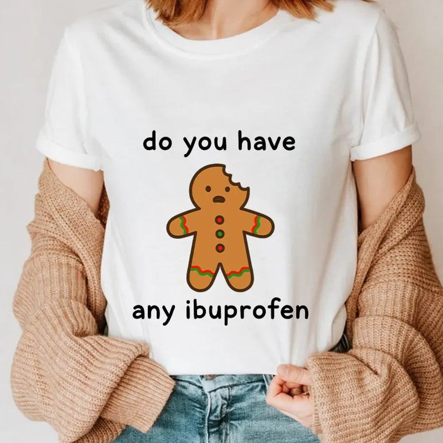 It’s the Most Wonderful Time of the Year T Shirts Gingerbread Christmas Tee Cute Holiday Shirt, Festive Cookie Lover Top