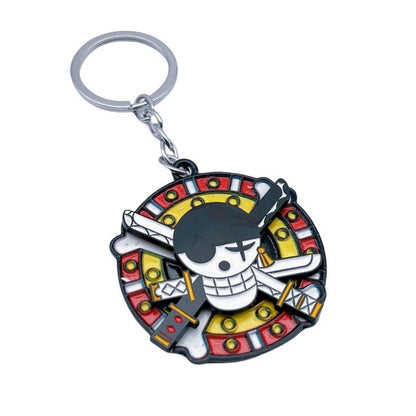 Chaveiros de mochila de anime de One Piece Luffy, Chopper, Zoro, Nami, Sanji, pingentes de chaveiro decorativos de personagens de desenho animado