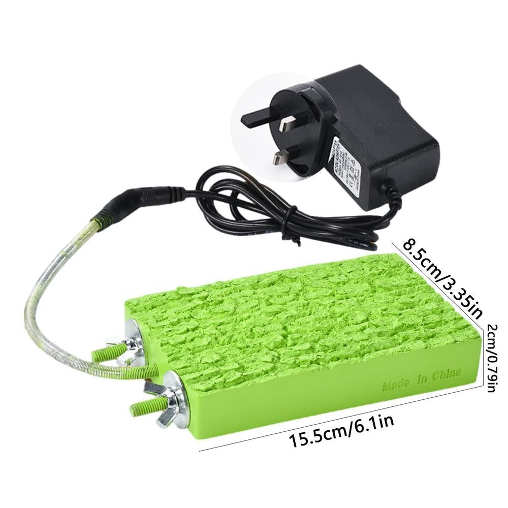 Aquecedor de Gaiola de Pássaros Thermo Perch Aquecedor de Papagaio Suporte de Aquecimento para Pássaros Aquecedor de Pássaros Anti Mordida Automático Snuggle Up para Calopsitas Periquitos