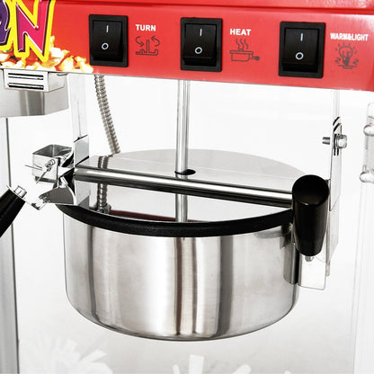 Máquina de Pipoca Automática Industrial Comercial Equipamento de Lanche para Uso Doméstico e em Cinemas