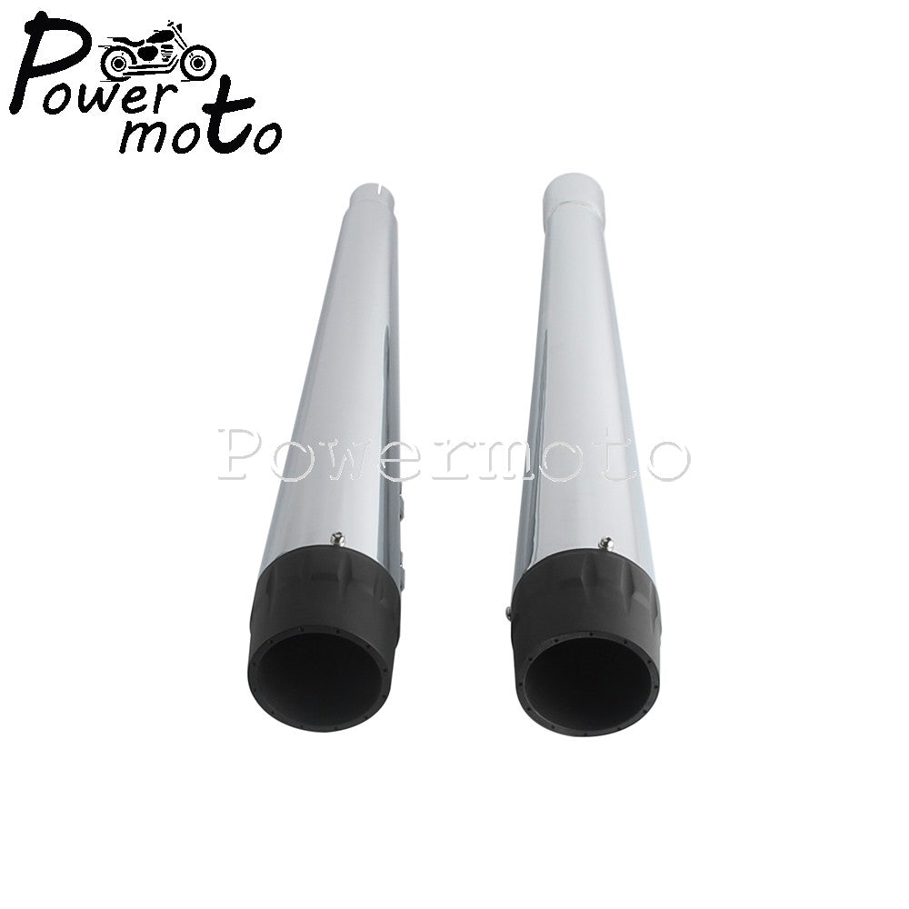 For Harley Touring Street Electra Glide Road King 2017-2023 FLHR FLHX FLTRX FLHTK Motorcycle Slip On Dual Exhaust Mufflers Pipes