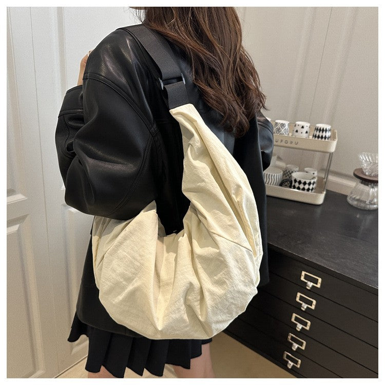 Large Capacity Simple Shoulder Bags Comfortable and Versatile Texture Crossbody Bags for Women Men Fashion Casual Storage Bags