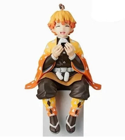 10-15cm Anime Demon Slayer Figura Kamado Tanjirou Nezuko Sentado Posição Action Figure PVC Modelo Boneca Coleção Brinquedo Presente