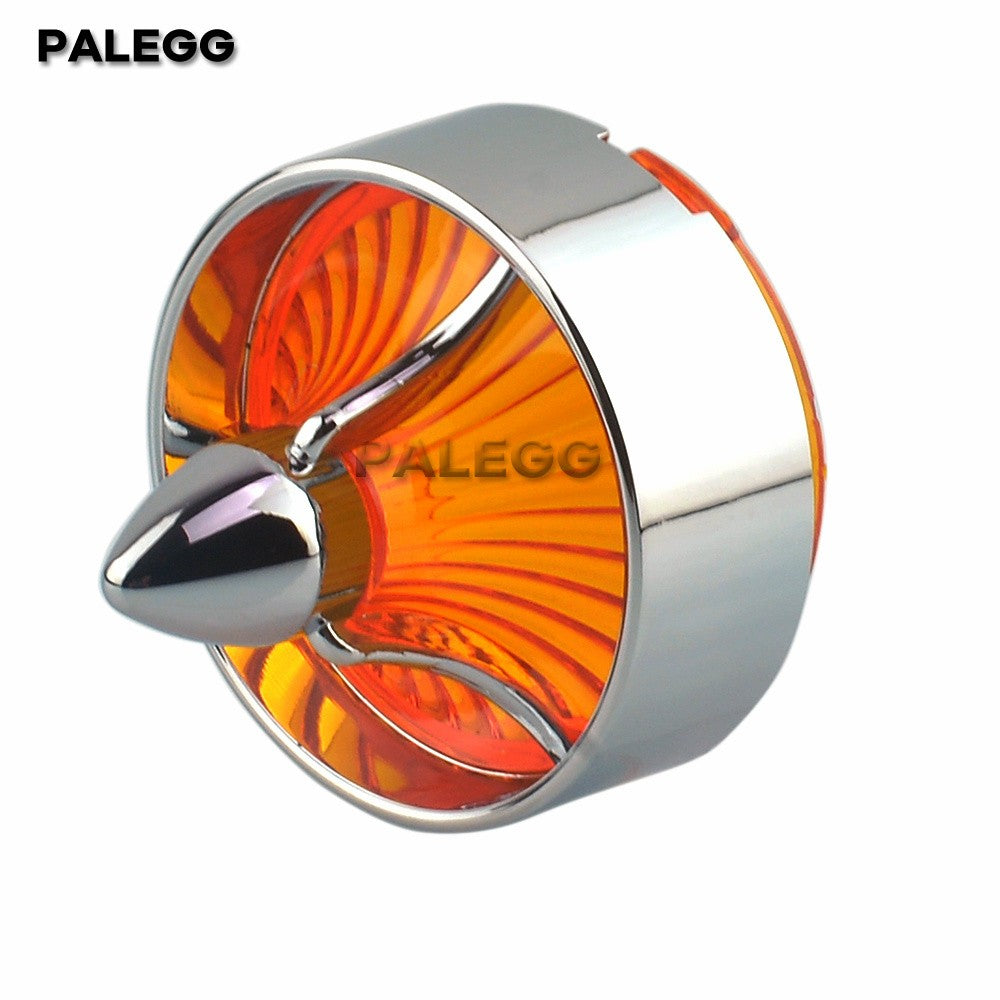 Capa da Lente da Luz do Indicador de Direção para Harley Sportster Dyna Davidson Softail Street Glide Road Glide 2.4 polegadas de Diâmetro