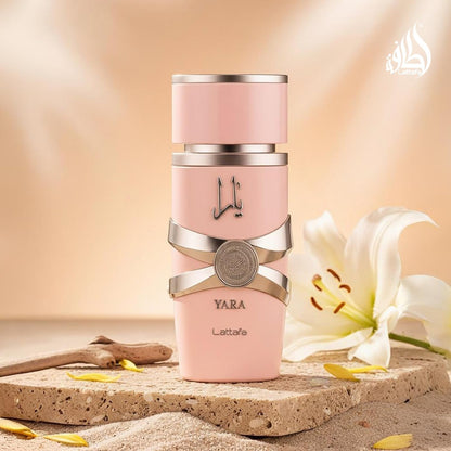 Lattafa Yara Para Mulheres Fragrância de Feromônio Perfume Feminino Árabe Colônia de Feromônio para Homens Atrair o sexo oposto Aniversário