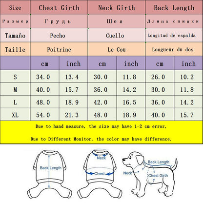 Warm Fleece Dogs Clothes Pet Dog Jacket Vest With D-Ring For Small Dog Cats Clothing French Bulldog Costumes Chihuahua Coat